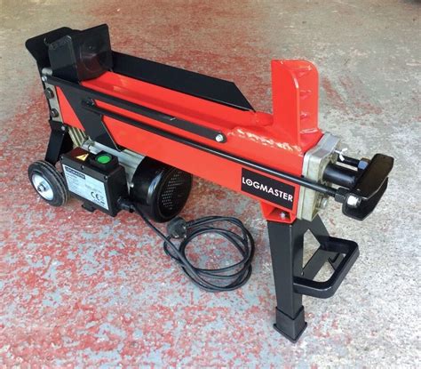 Logmaster 4-Ton 230V Electric Hydraulic Wood Log Splitter + WARRANTY ...