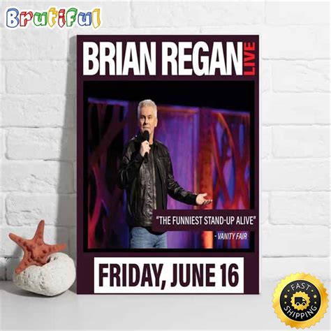 Brian Regan Live StroudsburgPa Tour 2023 Poster