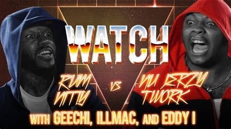 WATCH: RUM NITTY vs NU JERZEY TWORK with GEECHI GOTTI, ILLMAC, and EDDY ...