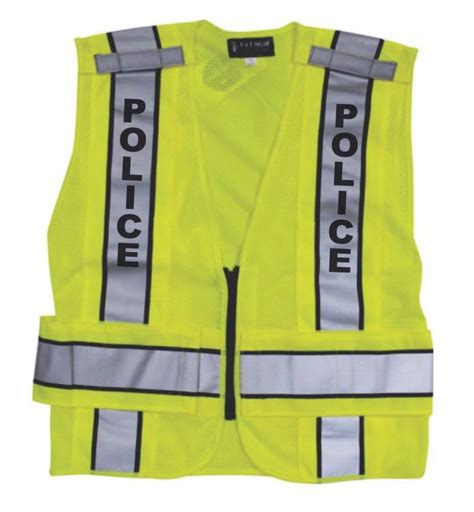 POLICE Traffic Safety Vest - ANSI 207-2006 Compliant