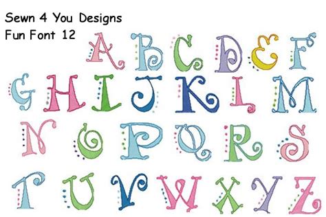 17 Funny Alphabet Fonts Images - Graphic Alphabet Fonts, Fun Letter Fonts and Fun Font Letters ...