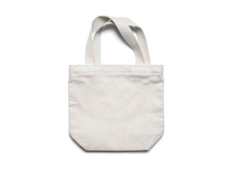 Free Small Canvas Tote Bag Mockup (PSD)