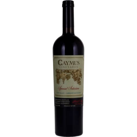 Caymus Vineyards Special Selection 2018 Cabernet Sauvignon - W Liquor Store