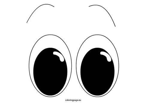 cartoon-eyes | Coloring pages, Cartoon coloring pages, Preschool coloring pages
