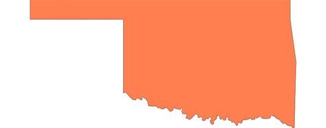 Oklahoma State Outline | SVG and PNG Download