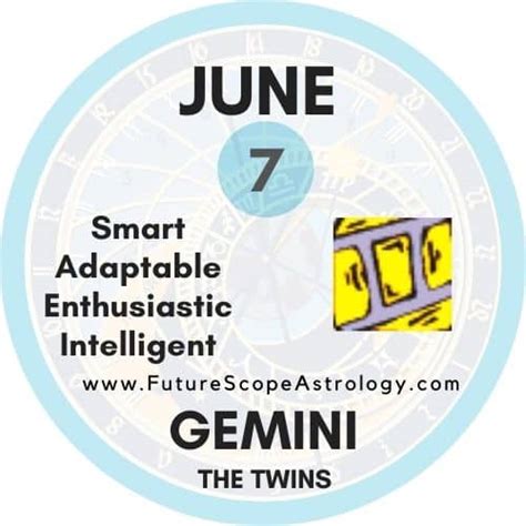 June 7 Zodiac (Gemini) Birthday: Personality, Zodiac Sign ...