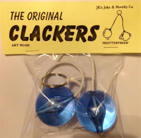 PRO-CLACKER BALLS 1970S Click Clack Balls Lato Lato £9.99 - PicClick UK