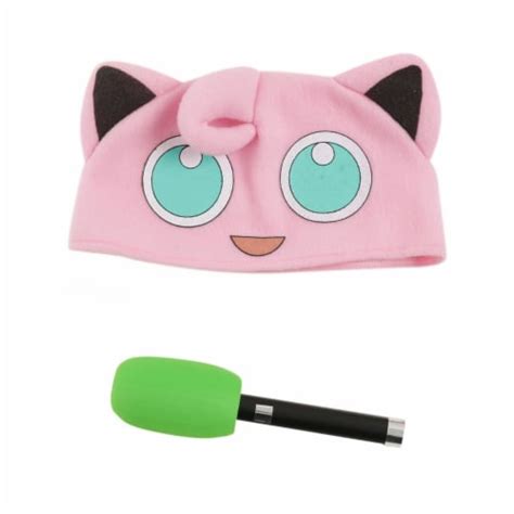 Pokemon JigglyPuff Child Costume Kit Headpiece Microphone Unisex Rubie ...