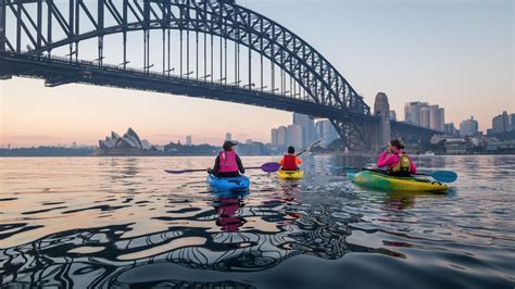 Sydney is blessed with many beautiful waterways. Hop in a kayak and take a tour of the sandy ...