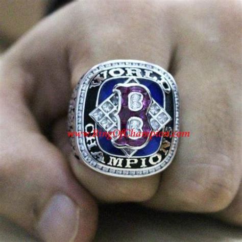 2004 Boston Red Sox World Series Championship Ring, Custom Boston Red ...