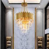 Golden Modern Luxury Crystal Chandelier- Sofary Lighting