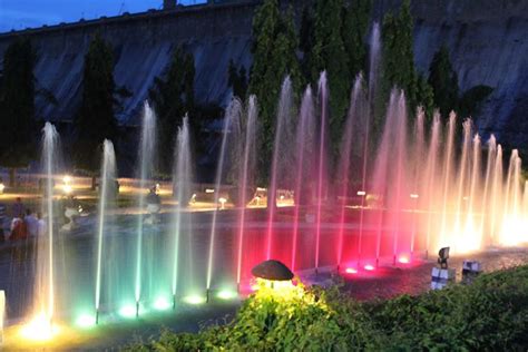 Brindavan Gardens Musical Fountain