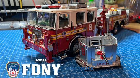 Build the FDNY Ladder 9 Fire Truck 1:24 Scale - Pack 8 - Stages 50-57 ...