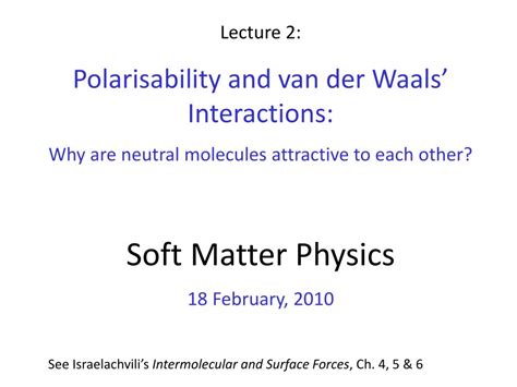 PPT - Characteristics of Soft Matter PowerPoint Presentation, free download - ID:2237877