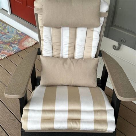 Outdoor Adirondack Chair Cushions Sunbrella - Etsy