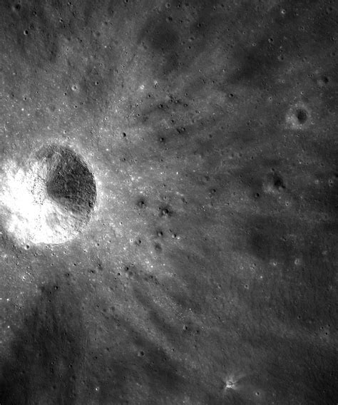 Dark secondary crater cluster on the Moon | The Planetary Society