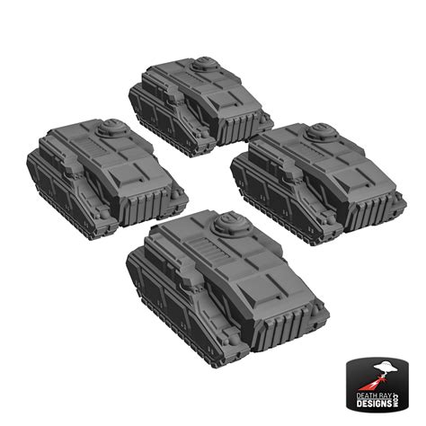 Solar Shift – Leatherback Tracked APC 4-Pack – Death Ray Designs ...