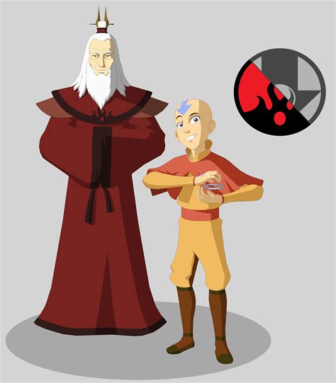 Avatar TLA: Roku and Aang by Regalblue30 on DeviantArt