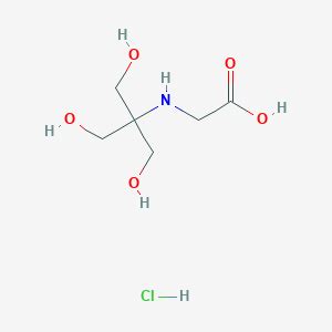 Tricine-hcl | C6H14ClNO5 | CID 22311667 - PubChem