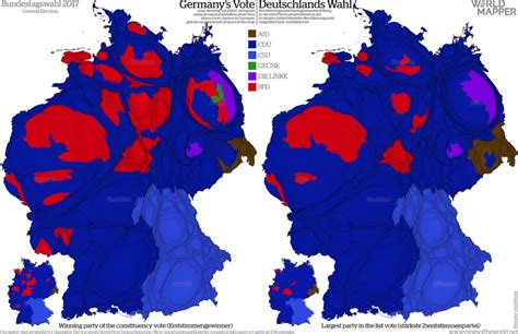 More Maps of the 2017 German Federal Election – The Map Room