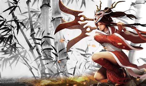 Blood Moon Akali Wallpaper