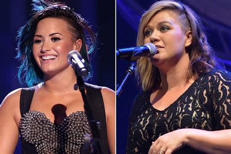 Demi Lovato vs. Kelly Clarkson: Whose Half-Shaved Haircut Is Better ...