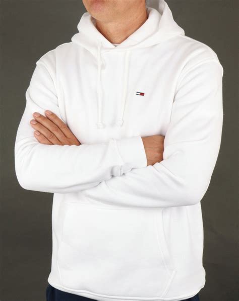 Tommy Hilfiger Hoodie Classic White,hooded,sweatshirt,top,cotton