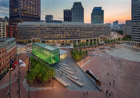 Idea 2473222: City Hall Plaza + Government Center Transit Station by Halvorson Design ...