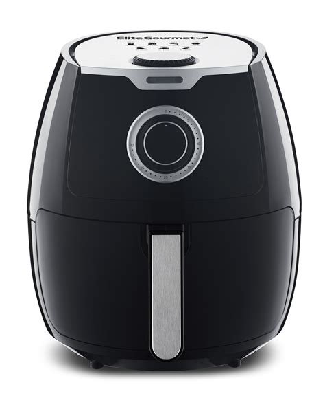 Elite Gourmet XL Deluxe 7qt Air Fryer with Adjustable Timer and Temperature, Black - Walmart.com ...