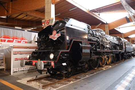 The French steam locomotive Mountain 241 P 16 from 1947 (Le Mistral) * All PYRENEES · France ...