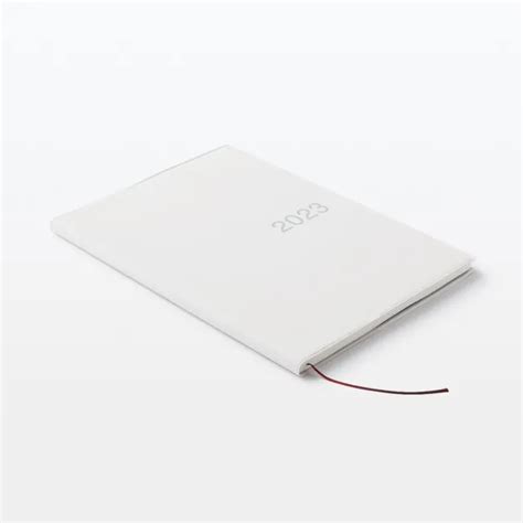 MUJI JAPAN 2023 B5 size monthly weekly schedule planner book calendar white JP $38.00 - PicClick