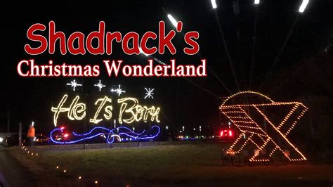 Shadrack's Christmas Wonderland Light Show - Sevierville/Kodak, TN - YouTube