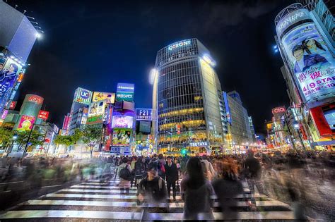 Shibuya Crossing, Shibuya Night HD wallpaper | Pxfuel