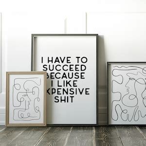 Funny Home Office Wall Art Home Office Decor Motivational Poster Entrepreneur Wall Art ...