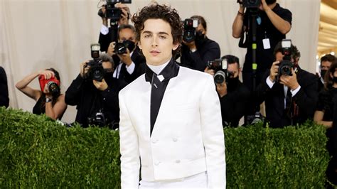 Timothée Chalamet, Sweatpants and All, Walked to the Met Gala | GQ