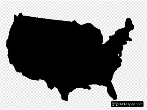 United States Outline SVG