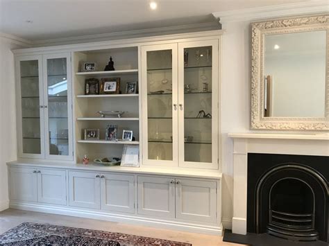 Custom-made bookcase - Bookshelves - Clive Anderson Furniture | Living room built in cabinets ...