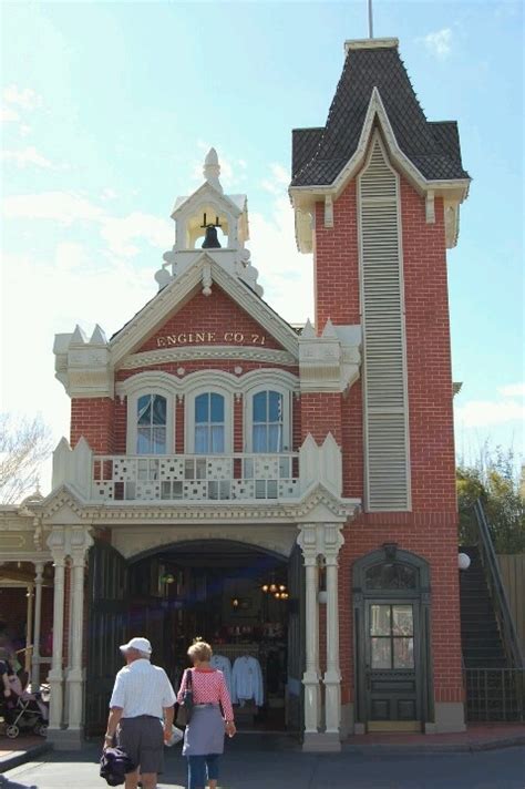 "Engine Company 71," the Main Street Fire Station in the Magic Kingdom, Walt Disney World ...