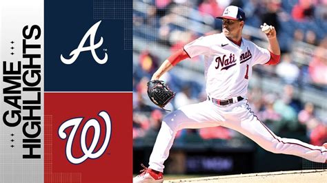 Braves vs. Nationals Game Highlights | MLB Highlights - YouTube