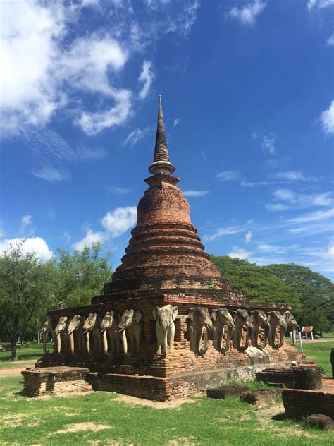 The ancient city of Sukhothai, Thailand lets one peek at times gone by ...