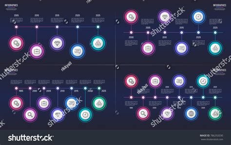 Vector 5 6 7 8 Steps Stock Vector (Royalty Free) 786292030 | Shutterstock