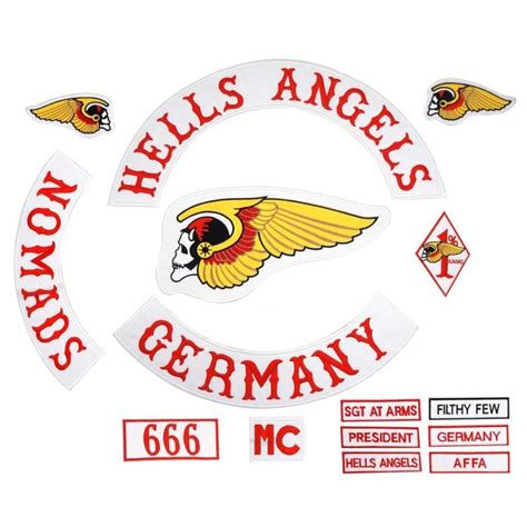 Hells Angels MC Patches For Sale – Quality Embroidered Patches | CheapPatch.com