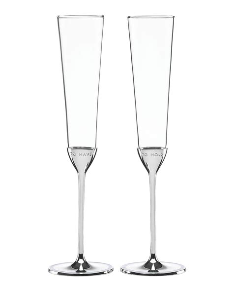 10 Modern Champagne Flutes - Brooklyn Bride - Modern Wedding Blog