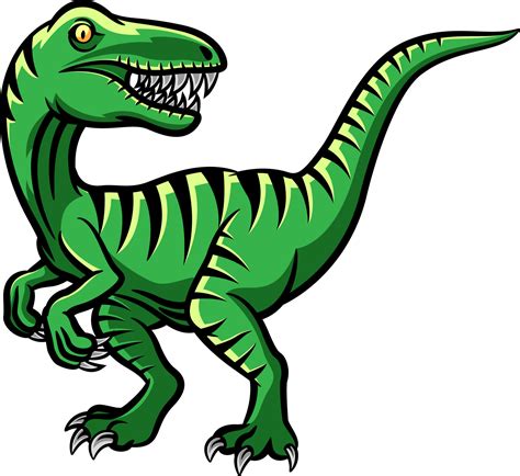 A Raptor mascot logo cartoon 12805577 Vector Art at Vecteezy