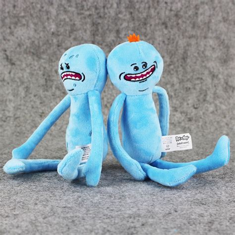 Over 150 5 star reviews. High quality Mr. Meeseeks stuffed plush toys ...