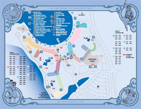 Disney Boardwalk Villas Map