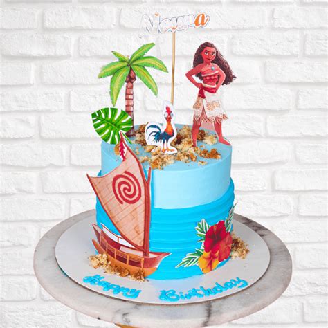 Moana Cake - Captivating Tropical Delight | CreamOne