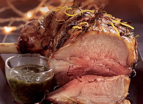 Roast lamb with mint sauce – appetite magazine