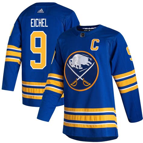 Men's Buffalo Sabres Jack Eichel adidas Royal Home - Authentic Player ...