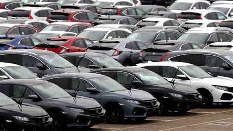 Northern Ireland car sales experience freak rise after Covid-hit 2020 - BBC News